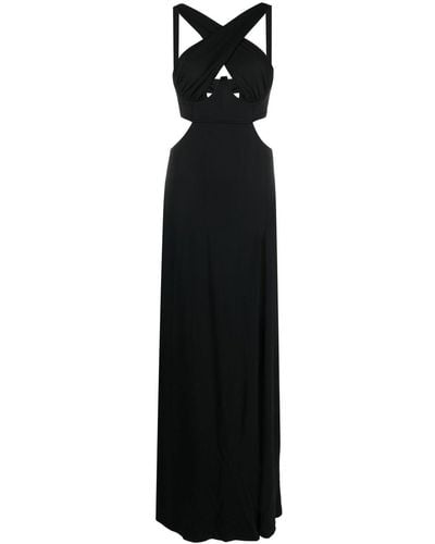 Dundas Gena Cut-out Detailed Dress - Black