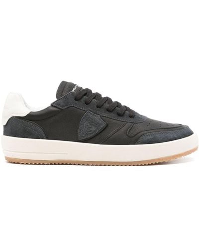 Philippe Model Nice Leather Sneakers - Black