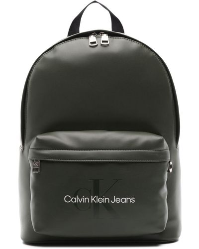 Calvin Klein Rucksack mit Logo-Print - Schwarz