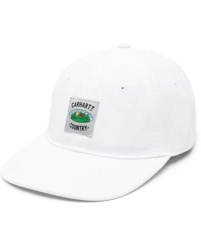 Carhartt Field Logo-patch Cap - White