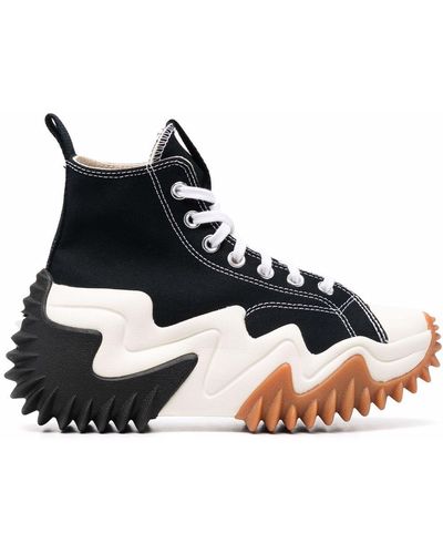 Converse Run Star Motion High-top Sneakers - Zwart