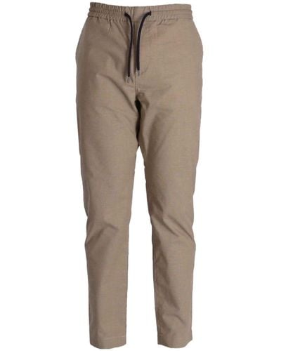 PS by Paul Smith Tapered-leg Drawstring Track Trousers - Natural