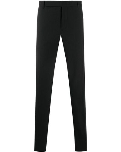 Saint Laurent Pantalones de vestir slim - Negro