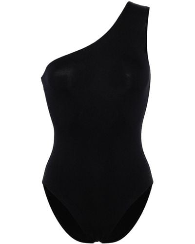 Eres Effigie One-shoulder Swimsuit - Black