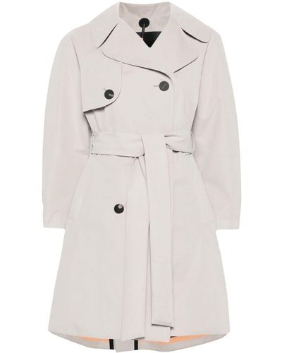 Rrd New Walk Double-breasted Trench Coat - Wit