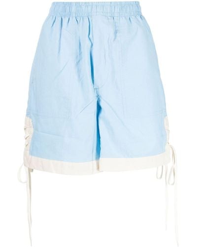 Bode Bermuda Shorts - Blauw