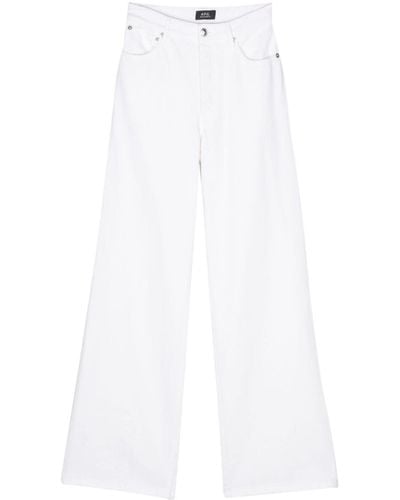 A.P.C. Straight Jeans - Wit