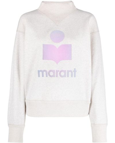 Isabel Marant Klassisches Sweatshirt - Weiß