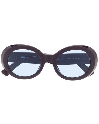 Ambush Kurt Round-frame Sunglasses - Blue