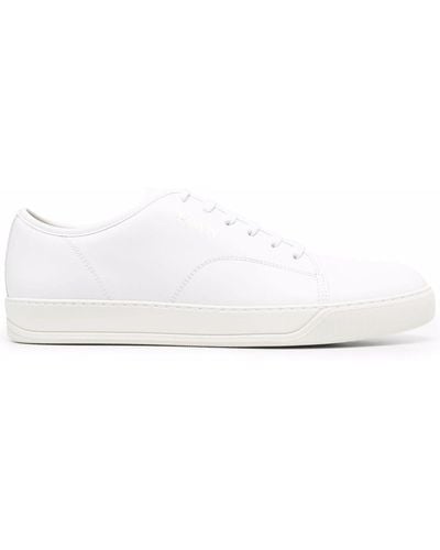 Lanvin Dbb1 Low Top Sneakers - White