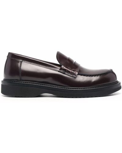 SCAROSSO Michelle Penny Loafers - Rood
