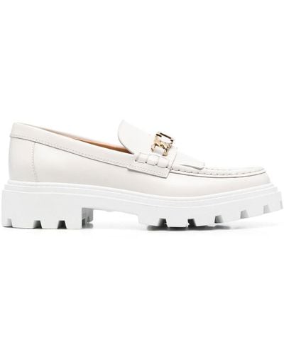 Tod's Timeless Loafers - Wit