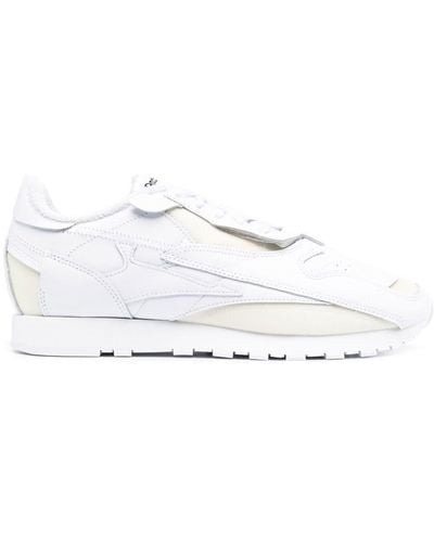 Maison Margiela Mm X Reebok Classic Leather 'memory Of' Sneakers - White