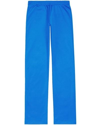 Balenciaga Pantaloni sportivi dritti - Blu