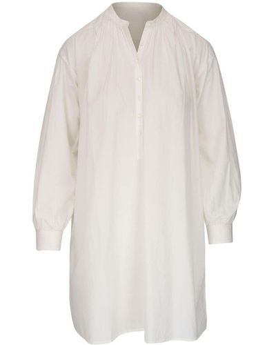 Nili Lotan Poplin Long-sleeve Shirt - White