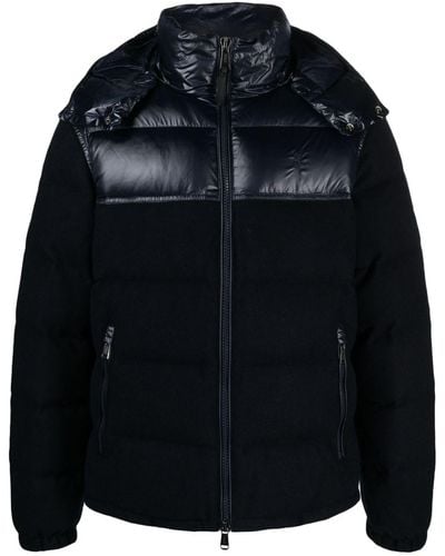 Polo Ralph Lauren Detachable-hood Zip-up Padded Jacket - Black