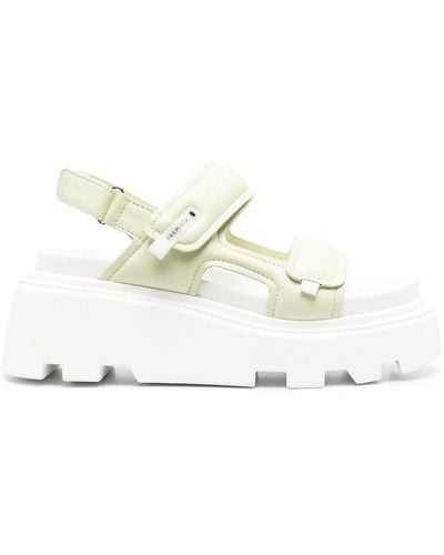 Premiata Chunky-sole Strappy Sandals - White