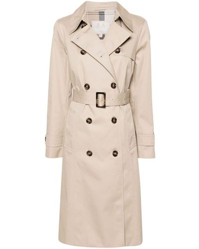 Barbour Greta Double-breasted Trench Coat - Natural