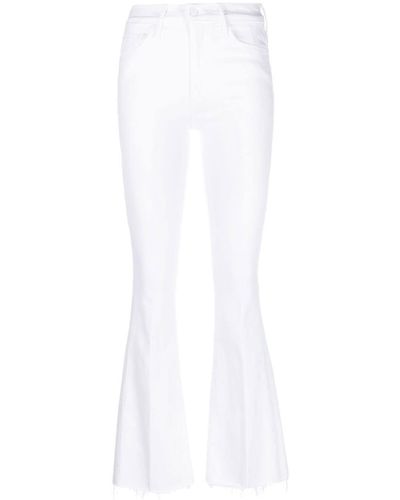 Mother The Weekender Denim Jeans - White
