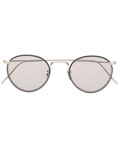 Eyevan 7285 717w Round-frame Sunglasses - Metallic