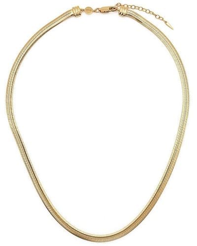 Missoma Gold-plated Snake Chain Necklace - Metallic