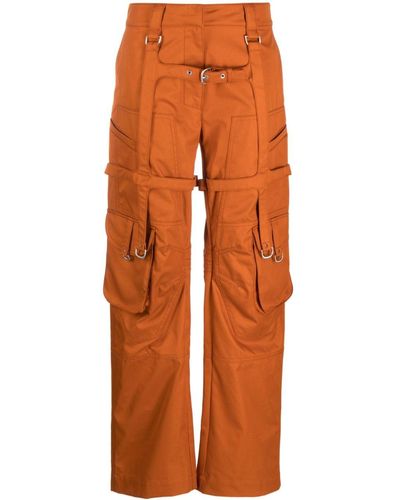 Louis Vuitton Virgil Abloh Off-White Multi PocketMonogram Velour Cargo  Pants 928 at 1stDibs