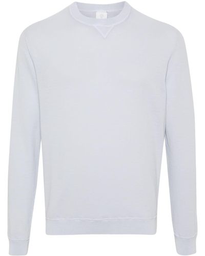 Eleventy Fine-knit Cotton Jumper - White