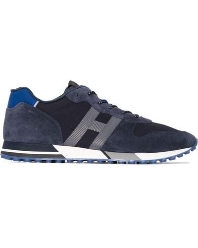 Hogan H383 Lace-up Sneakers - Blue