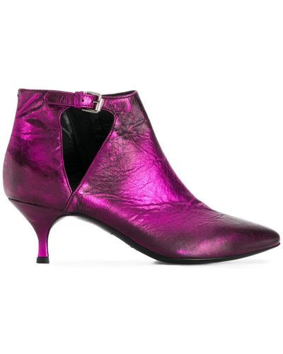 Strategia Ankle Boots - Purple