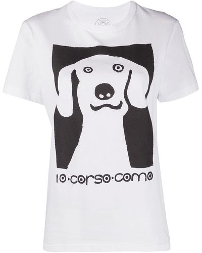 10 Corso Como T-shirt con stampa - Bianco