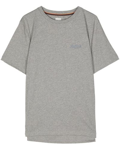Paul Smith Camiseta Shadow Logo - Gris