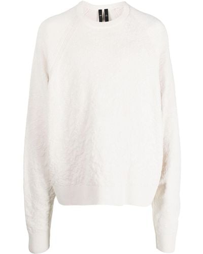 Y-3 Extra-long Sleeves Jumper - White