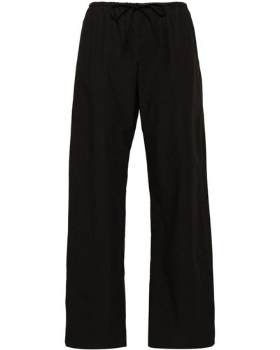 Matteau Pantalones con cordones - Negro