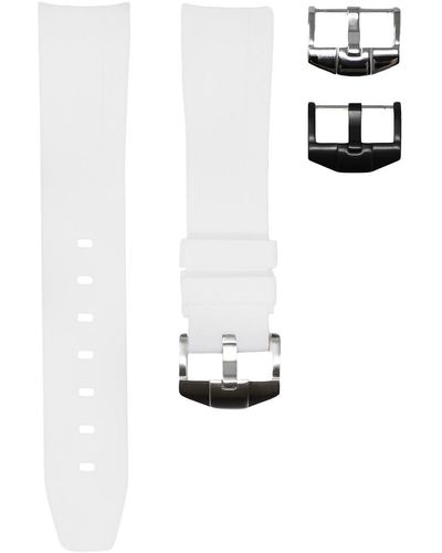 HORUS WATCH STRAPS Rolex Uhrenarmband 20mm - Weiß