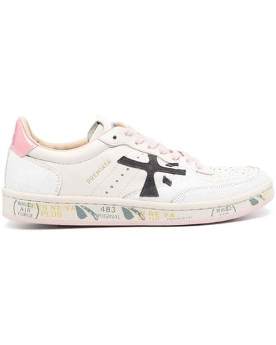 Premiata Clay Low-top Sneakers - Wit