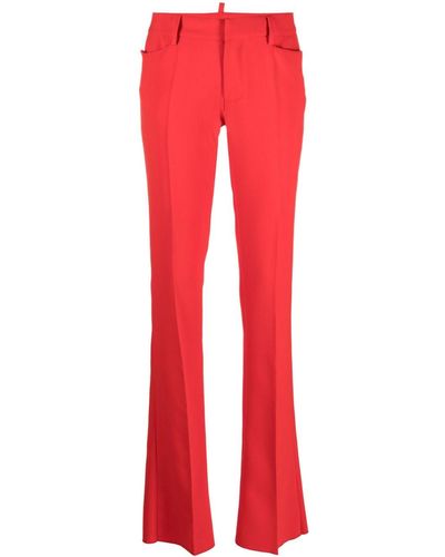 DSquared² Pressed-crease Tailored Pants