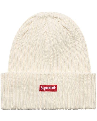 Supreme Overdyed Beanie Hat - Natural