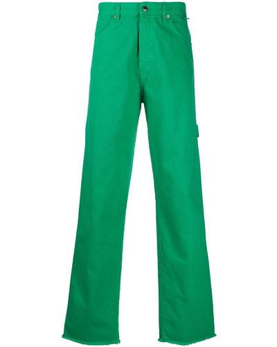 DARKPARK Straight-leg Oversize Jeans - Green