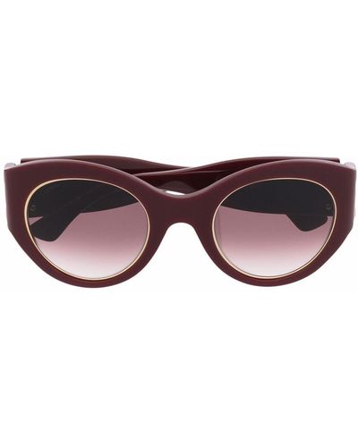 Cartier Gafas de sol Signature C de Cartier con montura cat-eye - Marrón