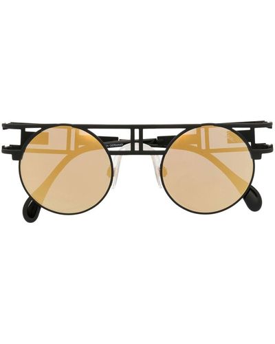Cazal 9580 Round-frame Sunglasses - Natural
