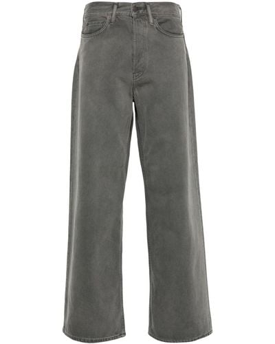 Acne Studios Low-rise Loose-fit Jeans - Gray