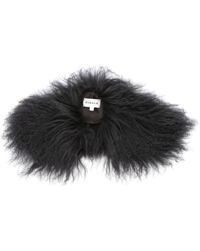 P.A.R.O.S.H. Detachable Fur Collar - Black