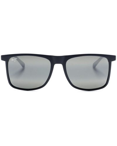 Maui Jim Makamae Rectangle-frame Sunglasses - Grey