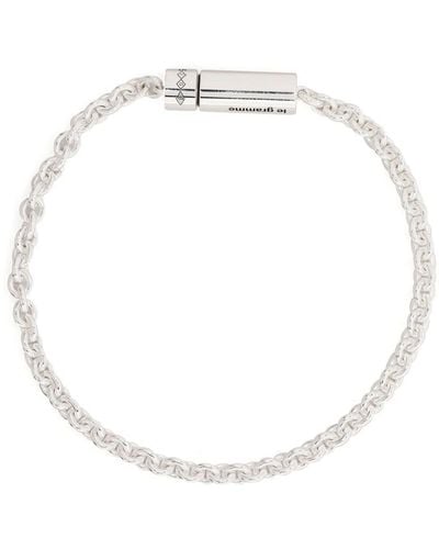 Le Gramme Cable-chain Bracelet - Metallic