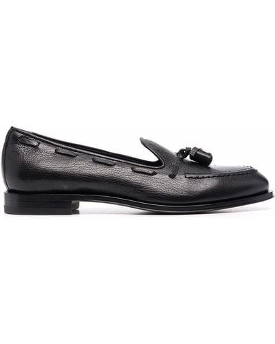 Furla Heritage Tassel-embellished Loafers - Black