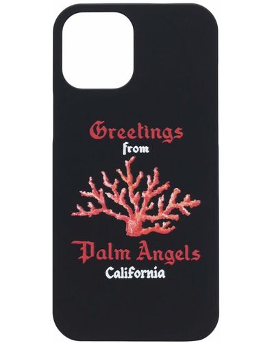 Palm Angels Iphone 12 Pro Max Case - Black