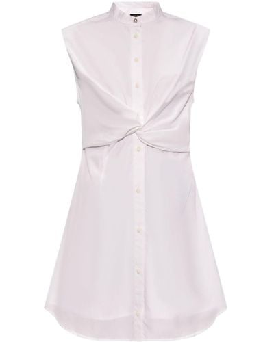Rag & Bone Louisa Cotton Shirt Dress - Pink
