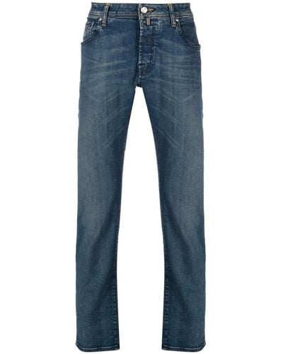 Jacob Cohen Klassische Slim-Fit-Jeans - Blau