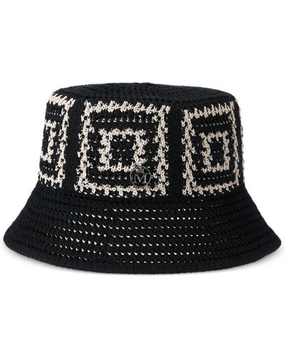 Maison Michel Hats - Negro