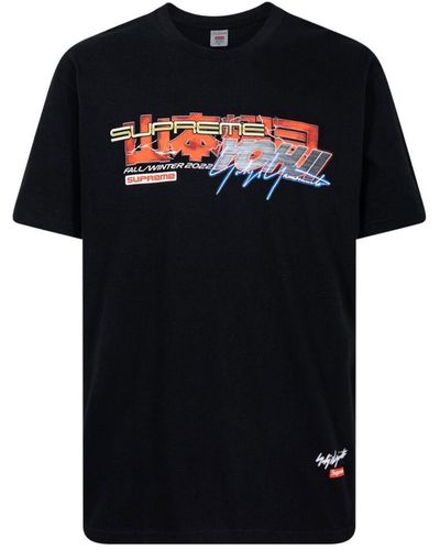 Supreme X Yohji Yamamoto Tekken T-Shirt - Schwarz